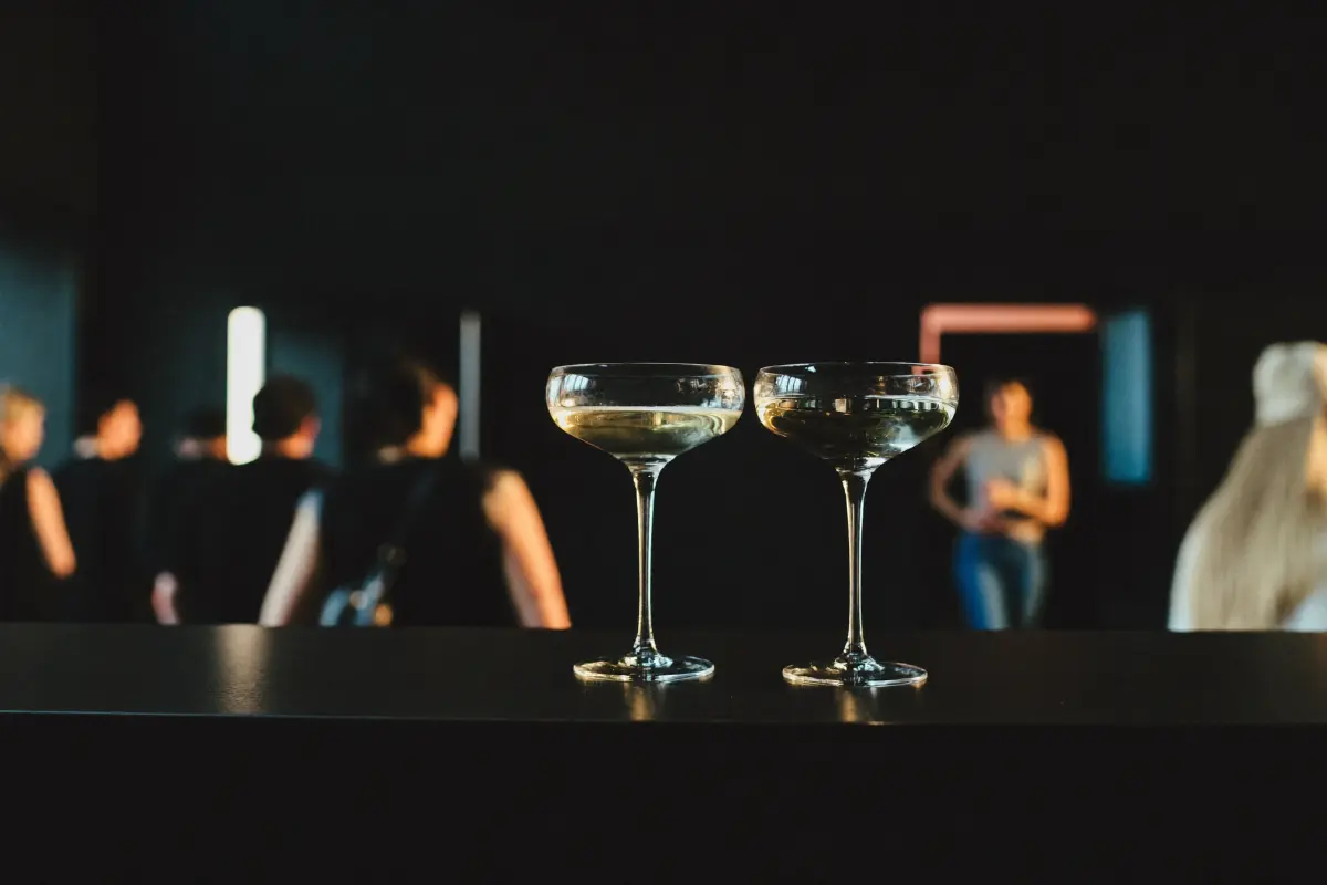 Foyer – Sektempfang vor der Show